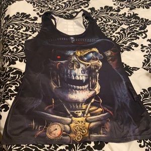 Skeleton tank top size xl